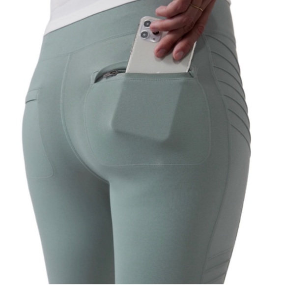 Athleta Delancey Moto Tight - Picture 2 of 14